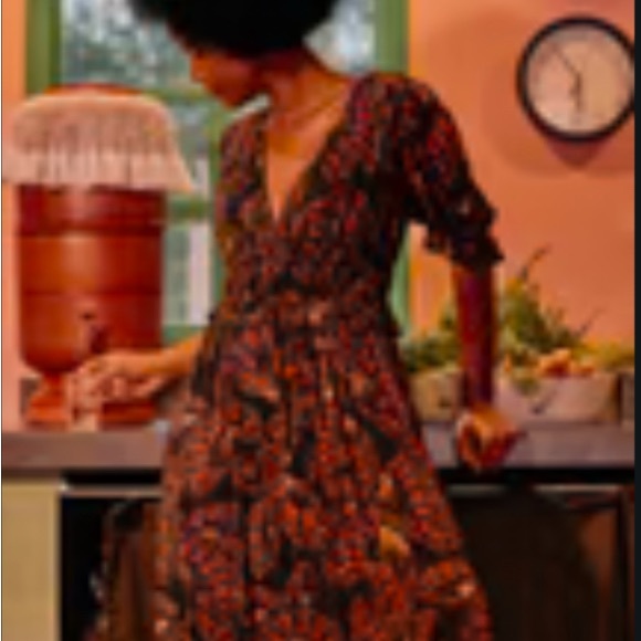 Farm Rio Butterfly Sky Maxi Dress - Picture 6 of 6